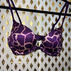 Victoria’s Secret very sexy push-up purple giraffe 32C